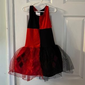 Girls Harley Quinn costume